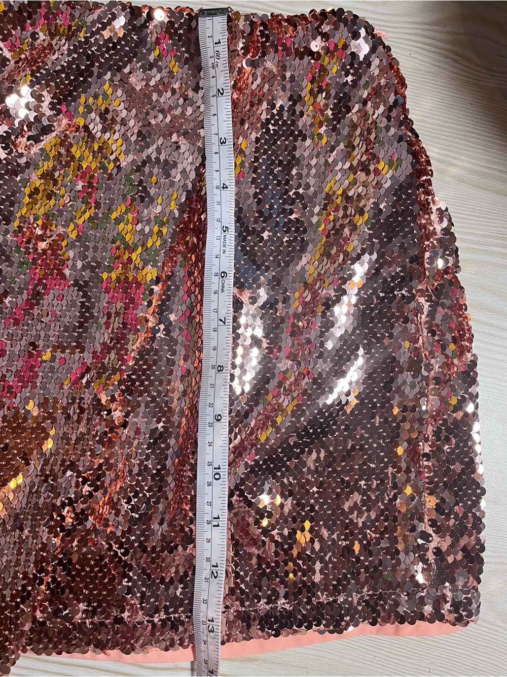 superdown Rose Gold Sanya Mini Skirt - Picture 6 of 9